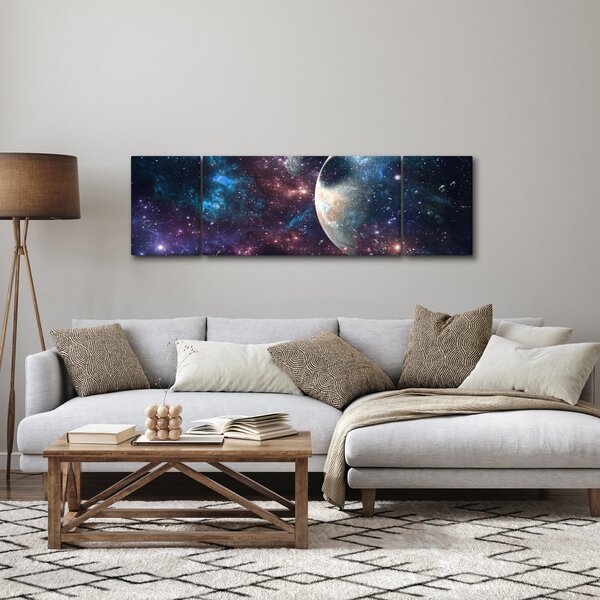 Obraz vesmíru (170x50 cm)
