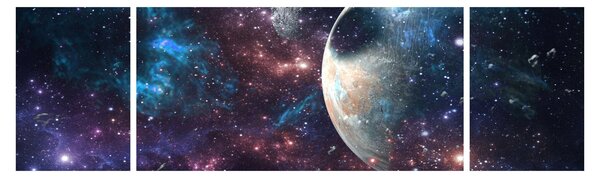 Obraz vesmíru (170x50 cm)