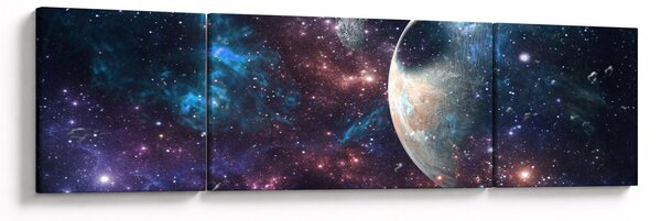 Obraz vesmíru (170x50 cm)