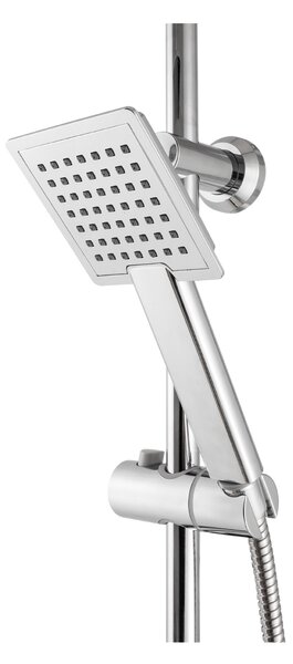 Invena Invena, DESZCZOWNIA Z BATERIE NATRYSKOWĄ STELONA, CHROM, INV-AU-34-B01-Q
