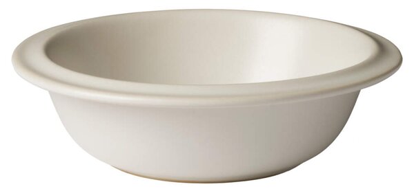 Bolia Miska Edge Bowl Ecru Stoneware, Ø16 cm 2ks