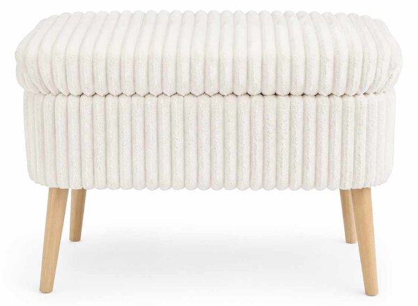 ASIR Taburet MINI OSLO LINEN krémová
