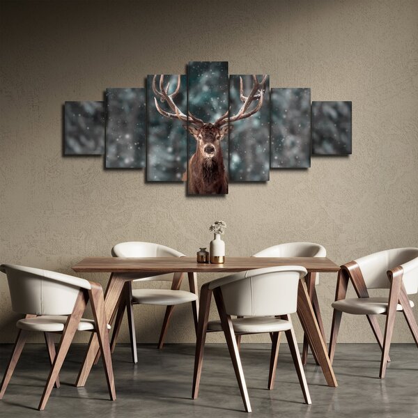 Obraz - Majestátnost jelena (210x100 cm)