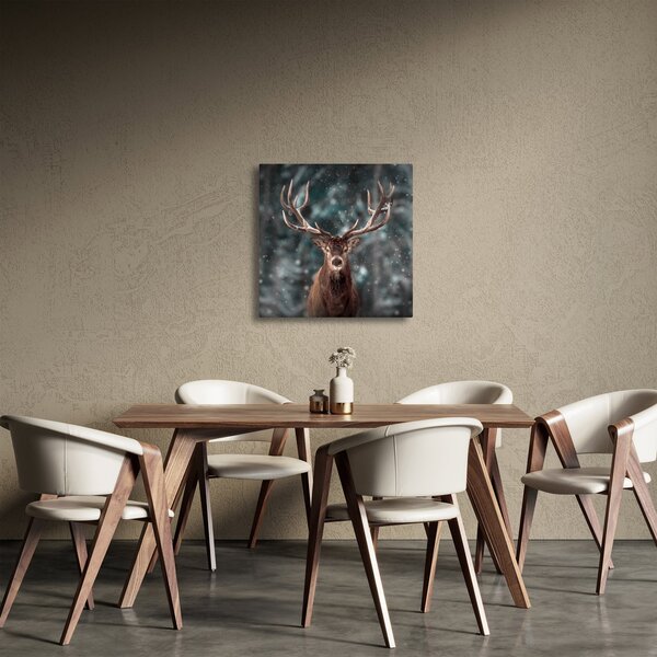 Obraz - Majestátnost jelena (30x30 cm)