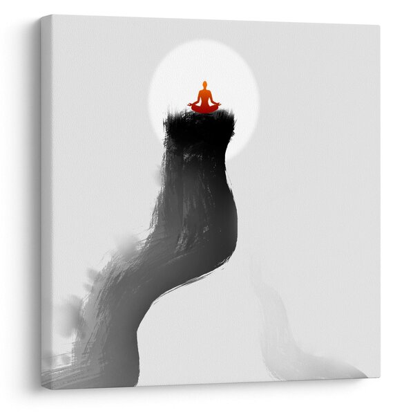Obraz - Meditace na vrcholu (30x30 cm)