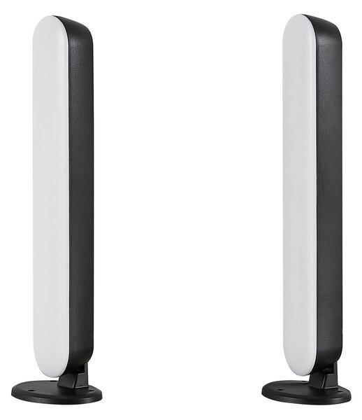 STOLNÍ LED LAMPA, dálkový ovladač, 3,5/28/4,5 cm - LED stolní lampy