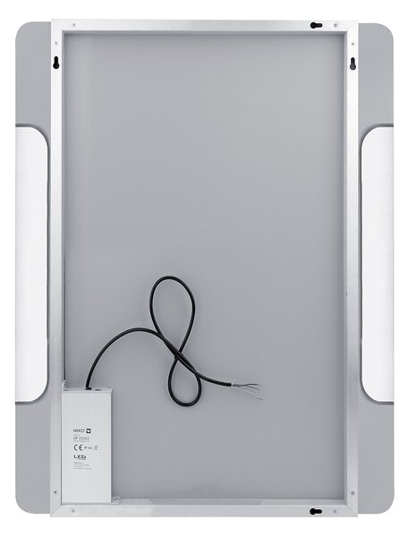 Nimco LED zrcadlo 15W, 60x80 cm se dvěma dotykovými senzory