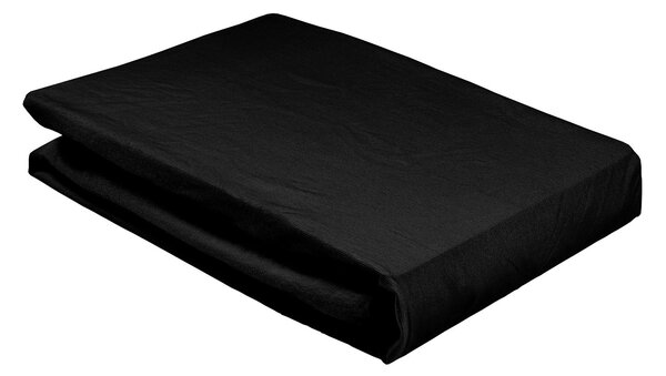 ELASTICKÉ PROSTĚRADLO, žerzej, černá, 140/200 cm Joop! - Prostěradla, Online Only