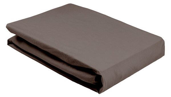 BOXSPRINGOVÉ PROSTĚRADLO, žerzej, šedohnědá, 180/200 cm Joop! - Prostěradla, Online Only