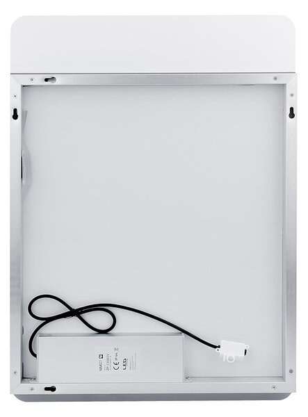 Nimco LED zrcadlo 12W, 80x70 cm s dotykovým senzorem