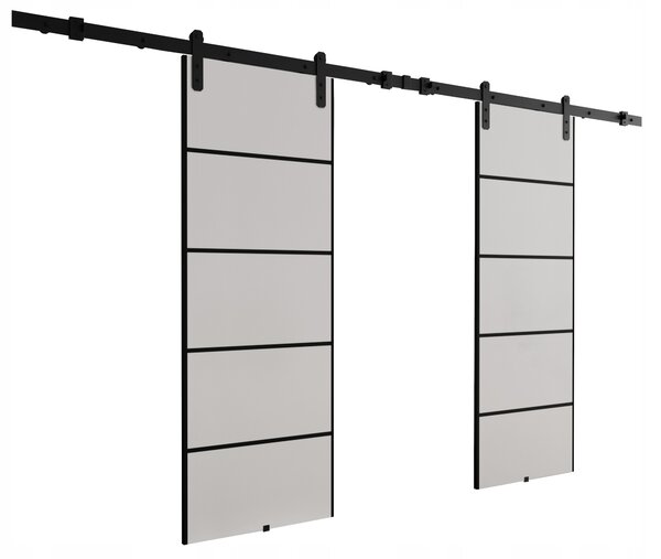 Posuvné dveře DUO PLUS - 132 - bílý
