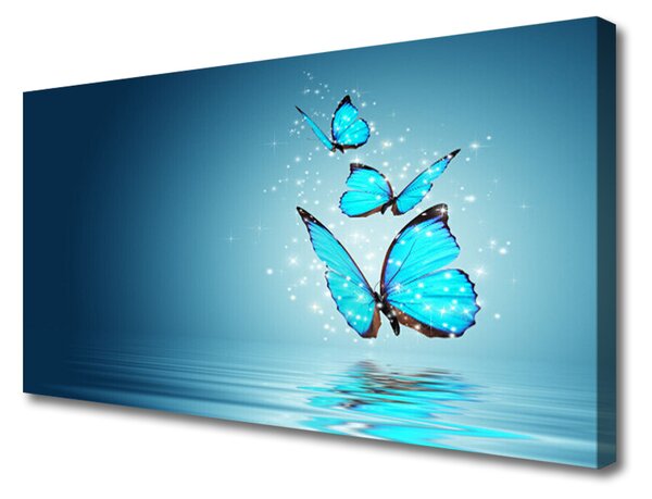 Obraz na plátně Motýli Voda Umění 120x60 cm