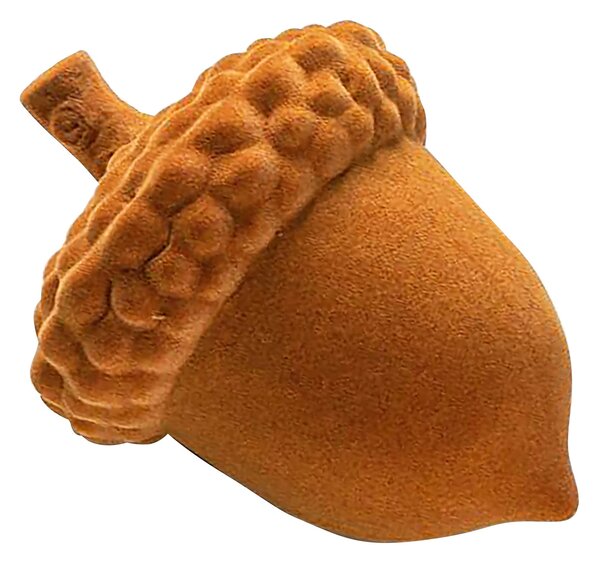 Mondex Keramická figurka žaludu MAVE 18x13 cm oranžová