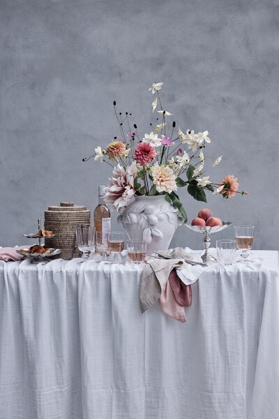 Lene Bjerre Umělá květina Happia Dahlia - Soft Pink LB299