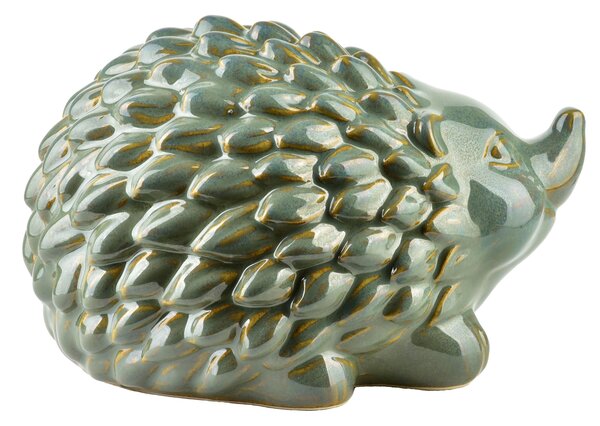 Mondex Keramický ježek MAVE 23x16 cm zelený