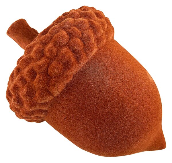 Mondex Keramická figurka žaludu MAVE 24x16 cm oranžová
