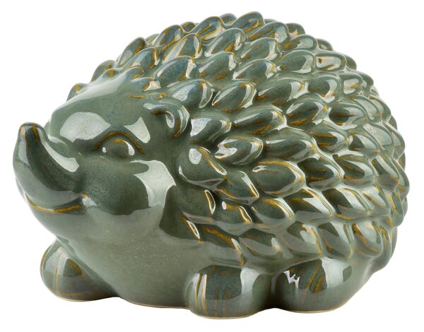 Mondex Keramický ježek MAVE 23x16 cm zelený