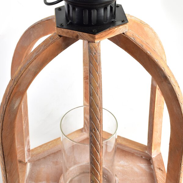 Mondex Lucerna LOKKE Cage 29x25,5x41,5 cm hnědá