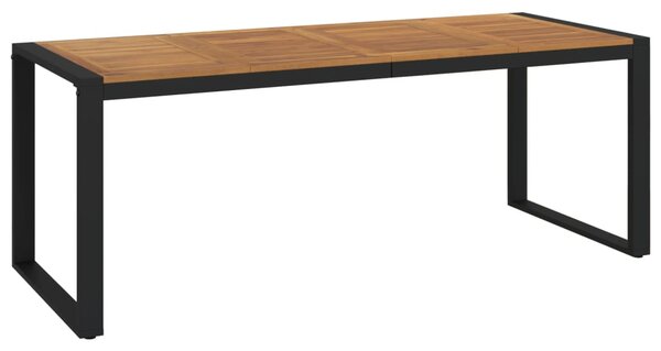 Zahradní stůl s nohami ve tvaru U 200x90x75 cm masivní akácie 319518