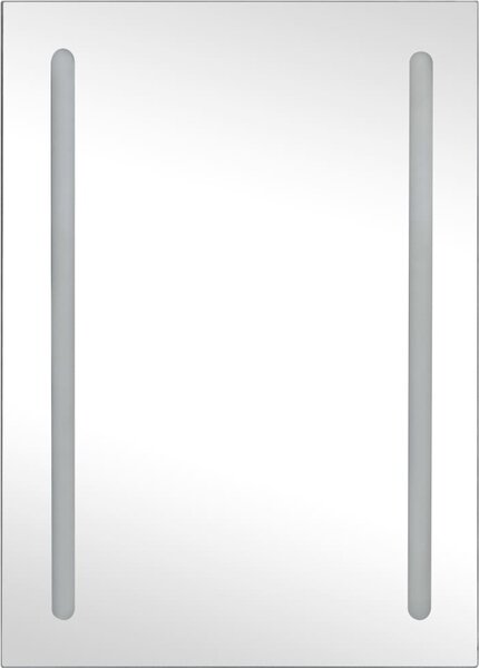 LED koupelnová skříňka se zrcadlem 50 x 13 x 70 cm