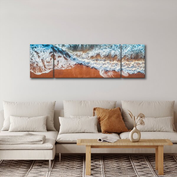Obraz mořské pláže (170x50 cm)