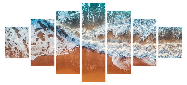 Obraz mořské pláže (210x100 cm)