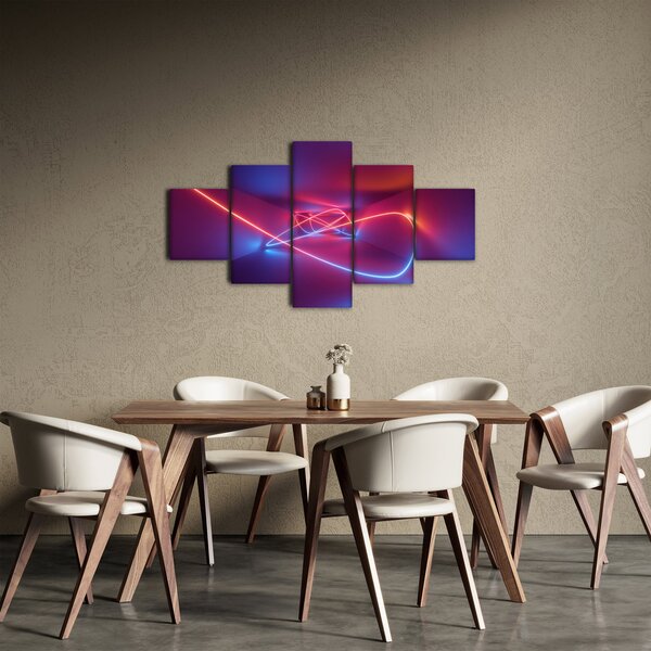Obraz moderní abstrakce (125x70 cm)