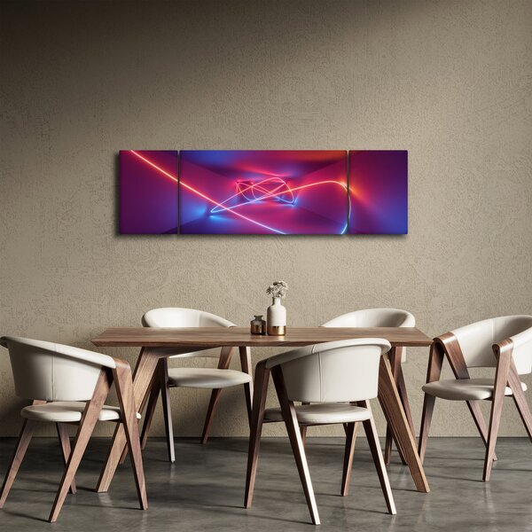 Obraz moderní abstrakce (170x50 cm)