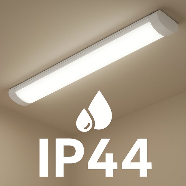 4x LED panelová lampa 120cm 40W BERGE
