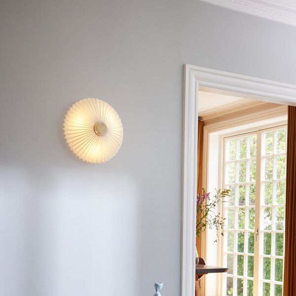 Stropní Lampa Halo Design, Paris, stmívatelné, Bílá, Obývací pokoj, Tkanina / Textil, Design