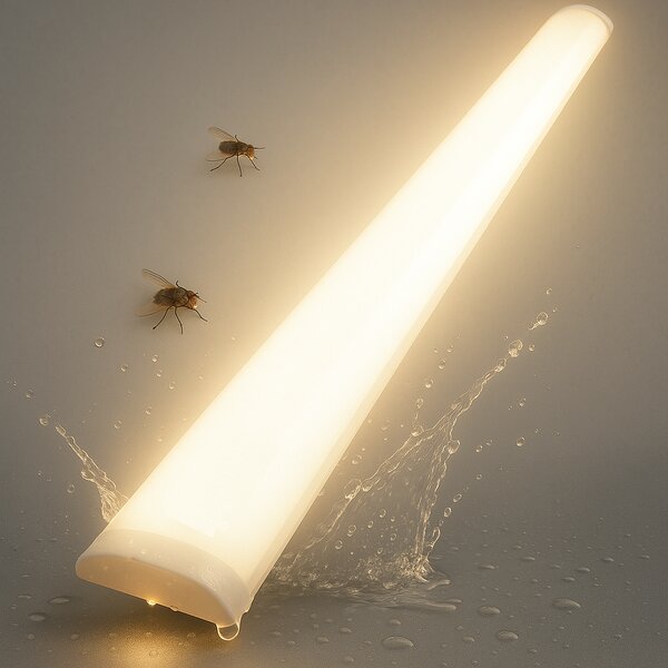 4x LED panelová lampa 120cm 40W BERGE