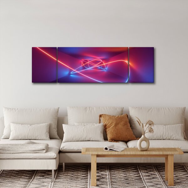 Obraz moderní abstrakce (170x50 cm)