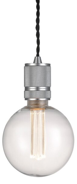 Závěsná svítidlo Halo Design, HALO, stmívatelné, Šedá, Obývací pokoj, Hliník, Design