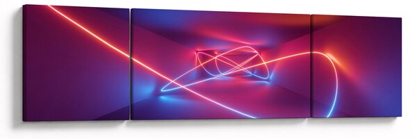 Obraz moderní abstrakce (170x50 cm)