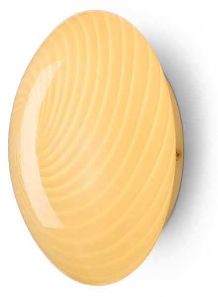 Stropní Lampa Halo Design, CANDY, stmívatelné, Béžová, Obývací pokoj, Sklo, Design