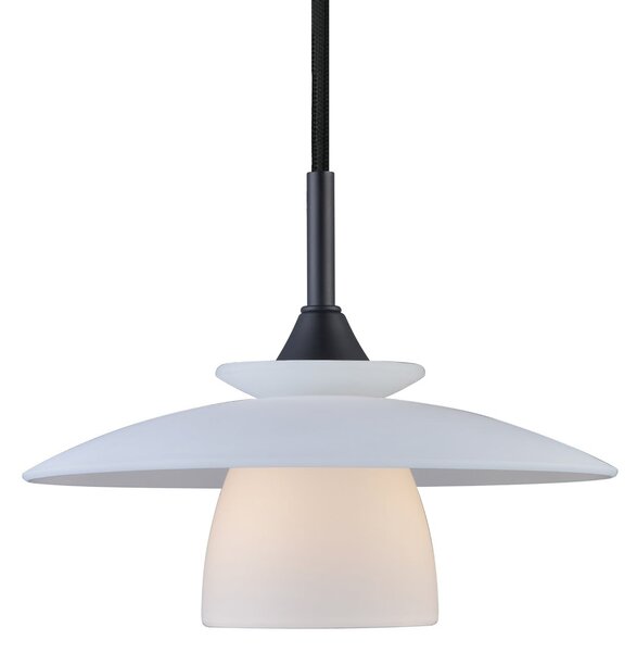 Závěsná svítidlo Halo Design, SCANDIC, stmívatelné, Bílá, Obývací pokoj, Sklo, Design