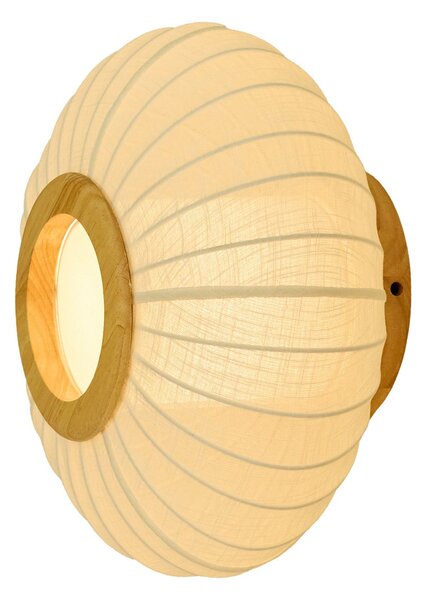 Stropní Lampa Halo Design, BALLON, stmívatelné, Béžová, Obývací pokoj, Tkanina / Textil, Design