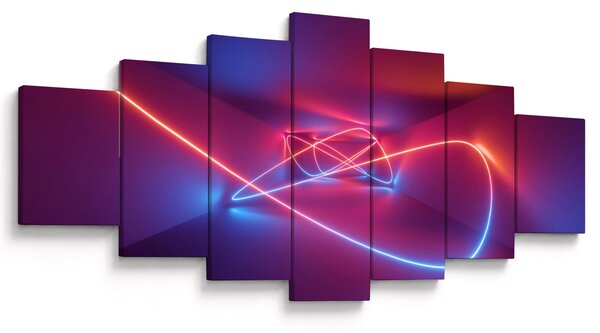 Obraz moderní abstrakce (210x100 cm)