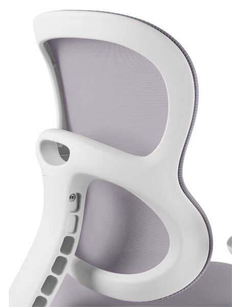 Dětská rostoucí židle Neoseat JUNI 006 — látka, pratelný potah, šedá