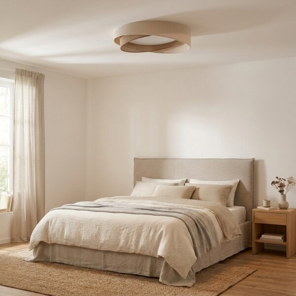 BRILAGI- LED Stropní svítidlo VELVET TWIST LED/24W/230V 4000K pr. 55 cm kr./béž