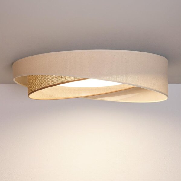 BRILAGI- LED Stropní svítidlo VELVET TWIST LED/24W/230V 4000K pr. 55 cm kr./béž
