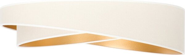 BRILAGI- LED Stropní svítidlo VELVET TWIST LED/24W/230V 4000K pr. 55 cm bílá/zl