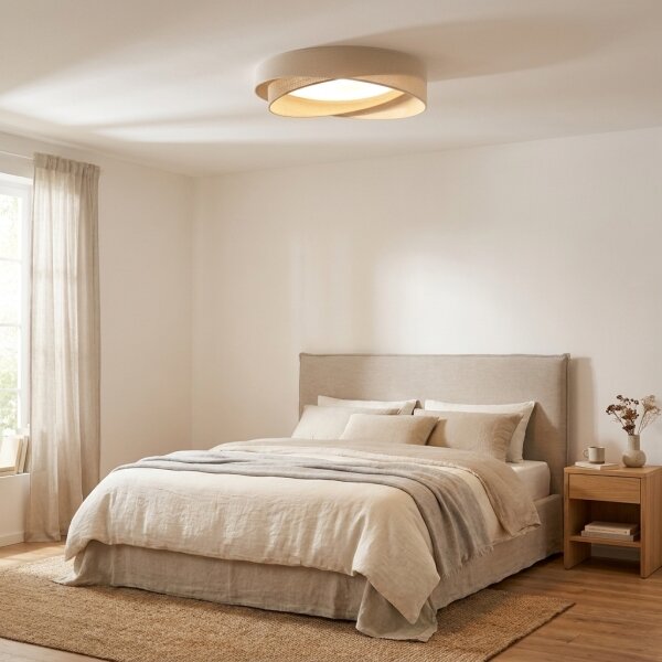BRILAGI- LED Stropní svítidlo VELVET TWIST LED/24W/230V 4000K pr. 55 cm kr./béž