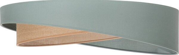 BRILAGI-LED Stropní svítidlo VELVET TWIST LED/24W/230V 4000K pr. 55 cm zel./béž