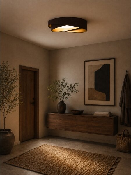 BRILAGI - LED Stm. sv. VELVET TWIST LED/36W/230V CCT pr. 65 cm WT hn./zl. + DO