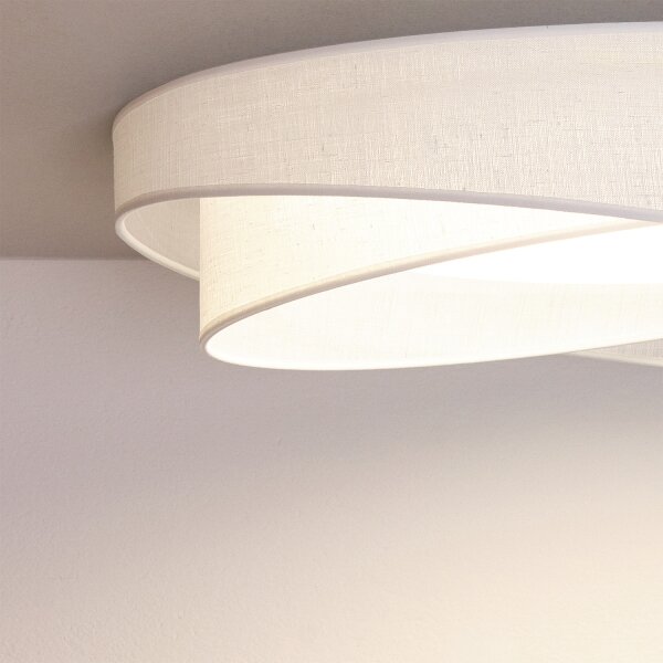 BRILAGI - LED Stropní svítidlo VELVET TWIST LED/24W/230V 4000K pr. 55 cm bílá