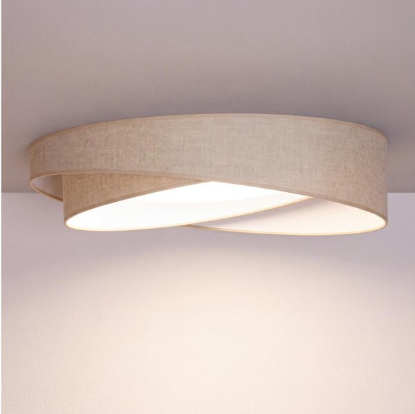 BRILAGI - LED Stropní svítidlo VELVET TWIST LED/24W/230V 4000K pr. 55 cm béžová