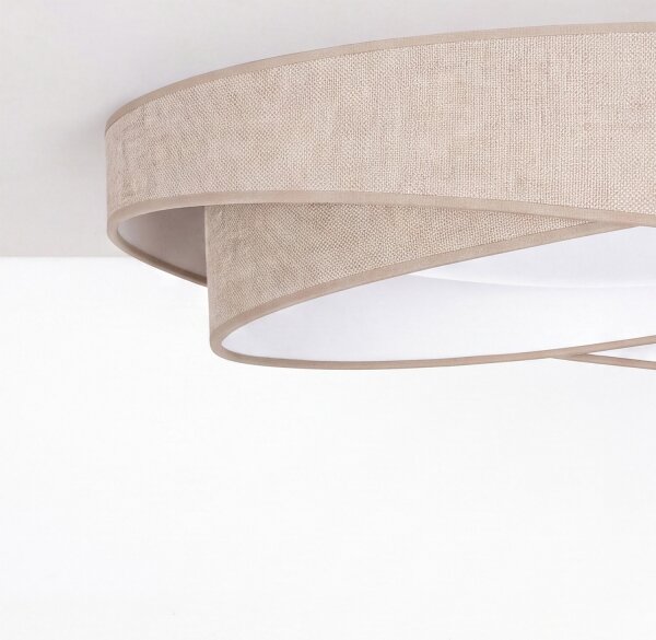 BRILAGI - LED Stropní svítidlo VELVET TWIST LED/24W/230V 4000K pr. 55 cm béžová