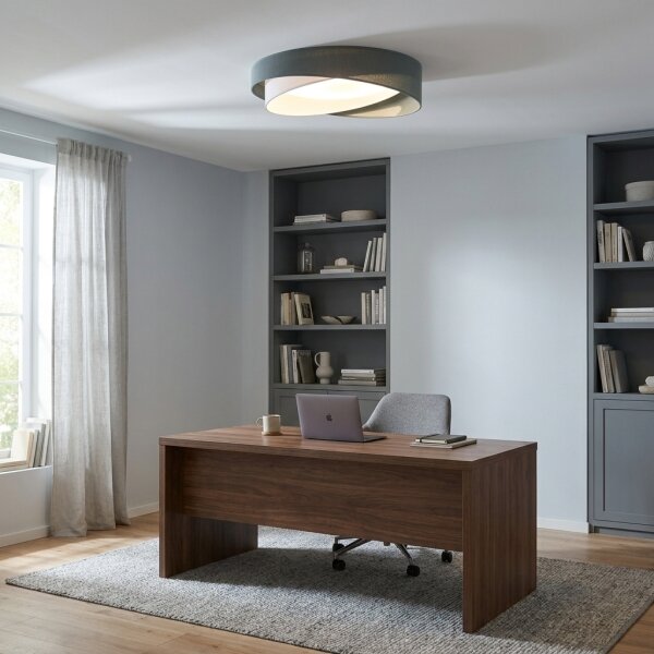 BRILAGI-LED Stropní svítidlo VELVET TWIST LED/24W/230V 4000K pr. 55 cm zel./bílá