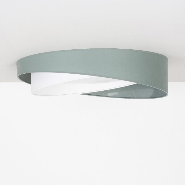 BRILAGI-LED Stropní svítidlo VELVET TWIST LED/24W/230V 4000K pr. 55 cm zel./bílá